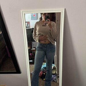 Women's Blue and Navy Jeans